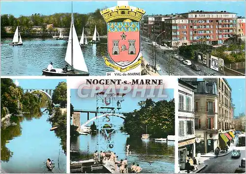 Cartes postales moderne Nogent sur Marne Val de Marne La Piscine Grande Rue