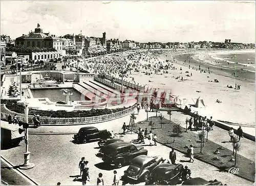 Cartes postales moderne Les Sables d'Olonne Vue sur le Remblai et la Piscine