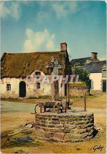 Cartes postales moderne Chaumieres de Bretagne