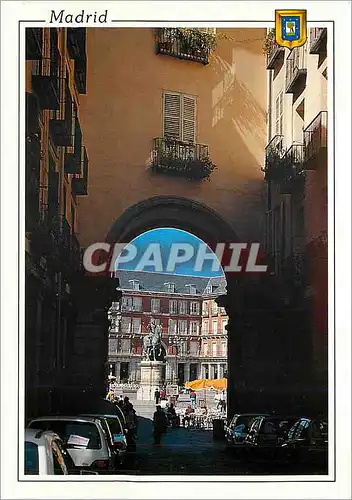 Cartes postales moderne Madrid Place Mayor