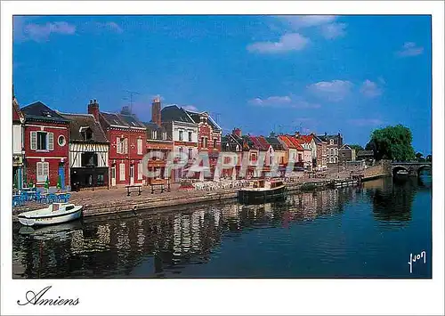 Moderne Karte Amiens Somme Quartier St Leu