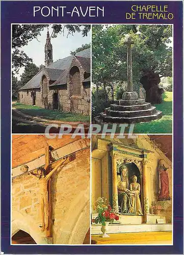 Cartes postales moderne Pont Aven Finistere La chapelle de Tremalo