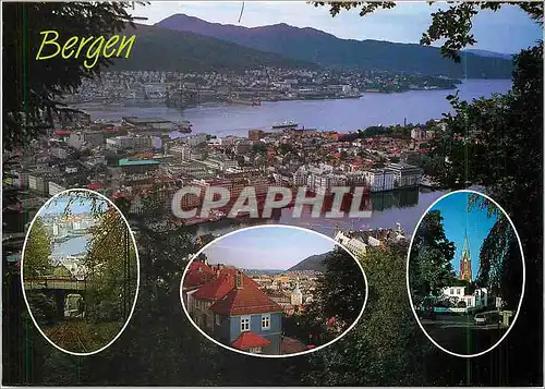 Cartes postales moderne Bergen Norway