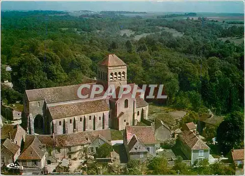 Cartes postales moderne St Loup de Naud S et M L'Eglise Vue aerienne