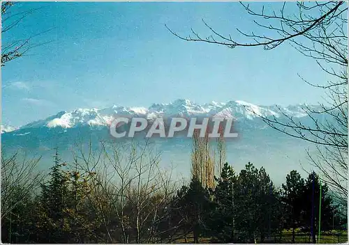 Cartes postales moderne Biviers Chaine de Belledonne vue de la Terrasse