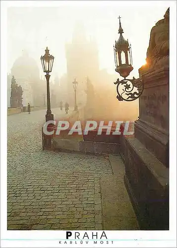 Cartes postales moderne Praha Karlov Most