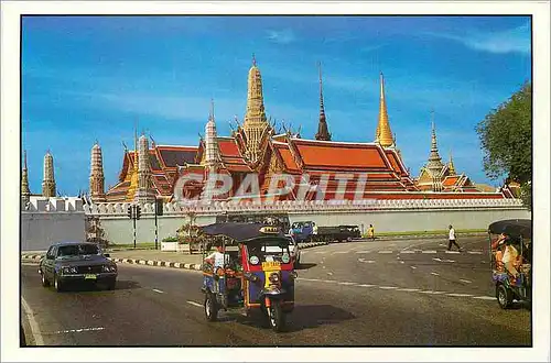 Moderne Karte The Emerald Buddha Temple Bangkok