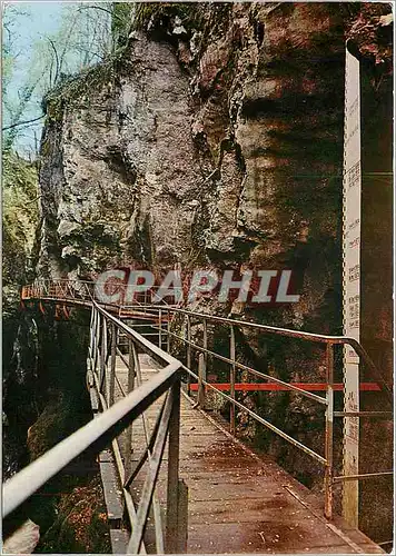 Moderne Karte Environs d'Annecy Hte Savoie Les Gorges du Fier