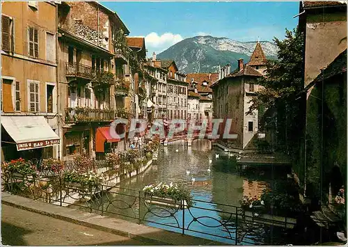 Cartes postales moderne Annecy Vieux Quartiers Le Canal du Thiou et les Vieilles Prisons