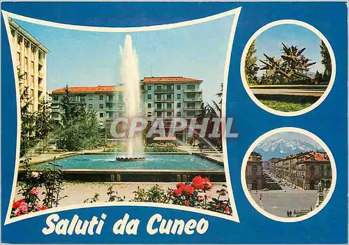 Cartes postales moderne Piemonte Turistico Cuneo Piazza Europa Monumento