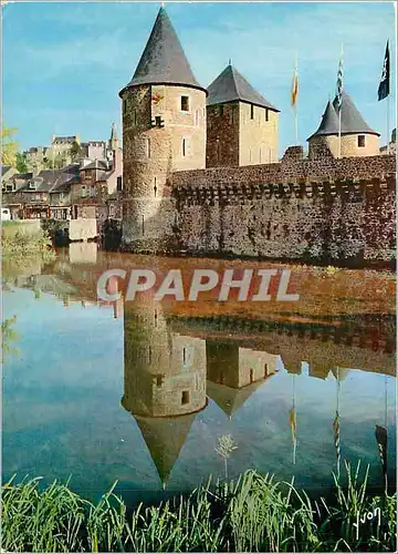 Cartes postales moderne Fougeres Ille et Vilaine Les Tours de l'entree et l'Etang de la Courde