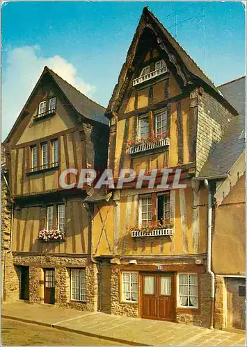 Cartes postales moderne Fougeres Ille et Vilaine Place du Marchix Vielles maisons a colombages