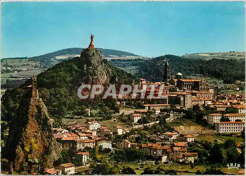 Moderne Karte Le Puy en Velay Vue generale