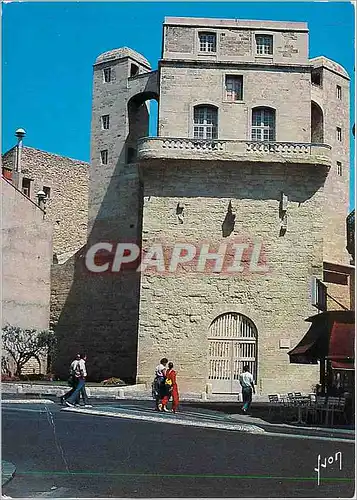 Moderne Karte Montpellier la Tour de la Babotte faisait partie des remparts disparus