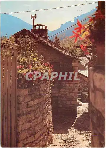 Cartes postales moderne Sainte Enimie Lozere Vieille rue pittoresque