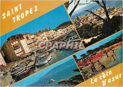 Cartes postales moderne Saint Tropez La Cote d'Azur