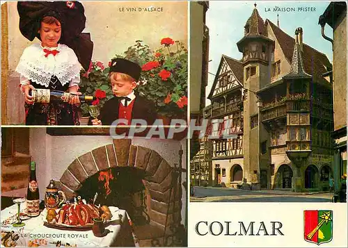 Moderne Karte Colmar Haut Rhin