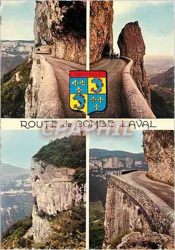 Cartes postales moderne Paysage du Royans La Route de Combe Laval