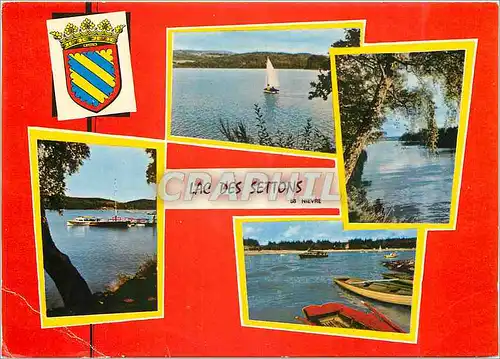 Cartes postales moderne Lac des Settons Nievre