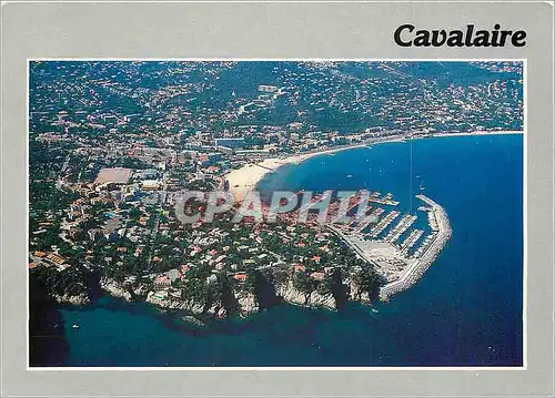 Cartes postales moderne Cavalaire sur Mer Var Vue generale aerienne