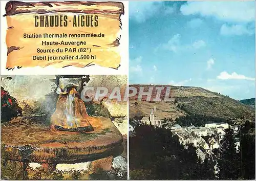 Cartes postales moderne Chaides Aigues Cantal