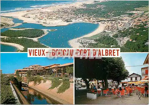 Cartes postales moderne Vieux Boucau Landes Le lac Marin de Port d'Albret Le Mail