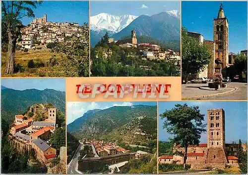 Cartes postales moderne Le Conflent Pyr Or Village d'Eaus Vernet Prades