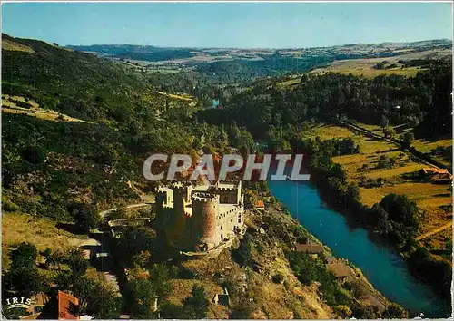 Cartes postales moderne Vu du Ciel le Chateau feodal de Chouvigny