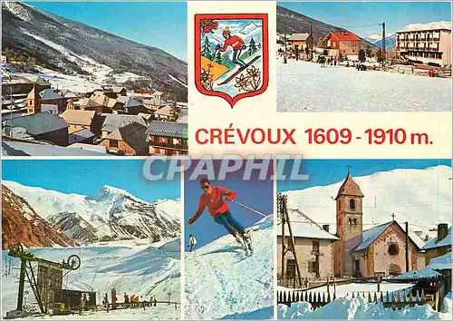 Cartes postales moderne Crevoux Vue sur la Station