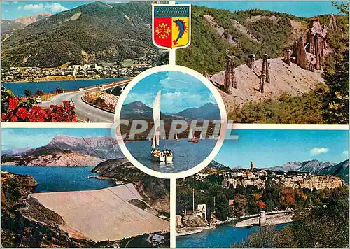 Cartes postales moderne Lac de Serre Poncon Savines Les Demoiselles Coiffees