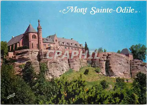 Moderne Karte Mont Sainte Odile C'est en ce Haut Lieu