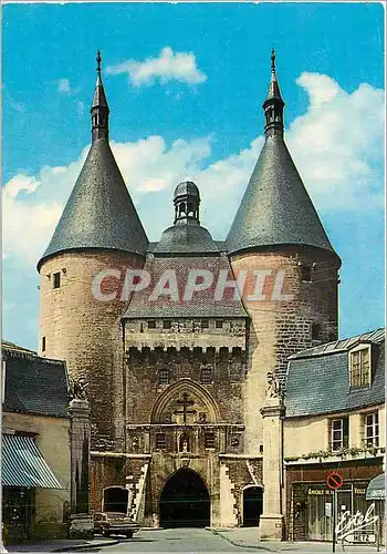 Moderne Karte Nancy Meurthe et Moselle La porte de la Craffe