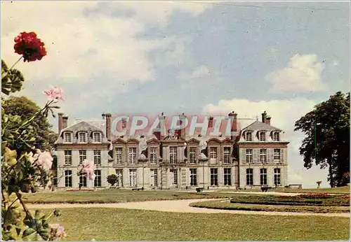 Moderne Karte Chateau de Thoiry en Yvelines le chateau domine ses Jardins a la francaise
