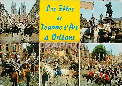 Cartes postales moderne Orleans Loiret Commemoration de la fete de Jeanne d'Arc