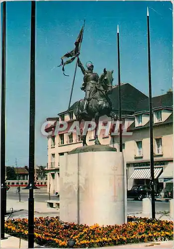 Cartes postales moderne Compiegne Statue de Jeanne d'Arc