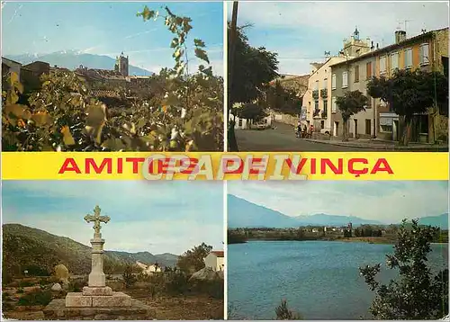 Moderne Karte Amities de Vinca