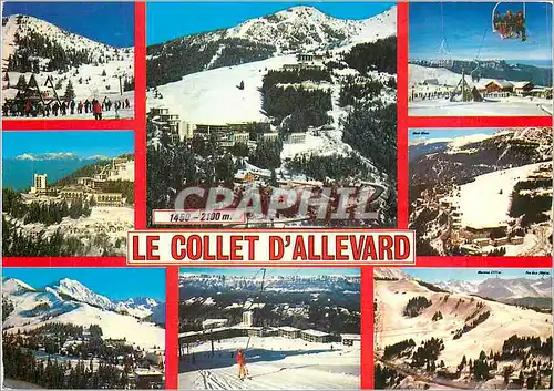 Cartes postales moderne Le Collet d'Allevard