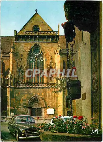 Moderne Karte L'Alsace Colmar Haut Rhin La Cathedrale Portail Saint Martin
