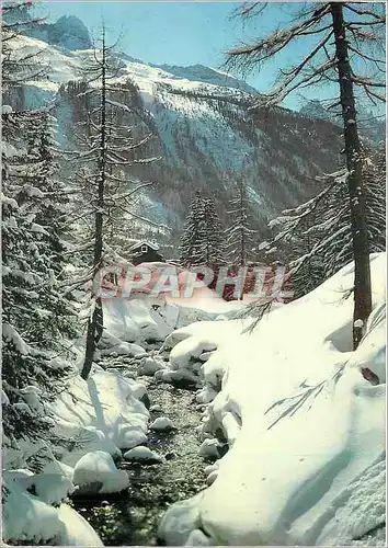 Cartes postales moderne Hiver au pays du Mont Blanc Les Drus