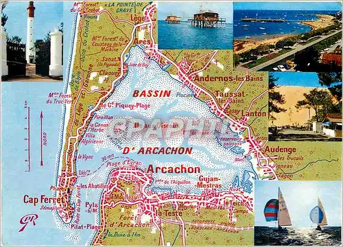 Cartes postales moderne Bassin d'Arcachon Gironde