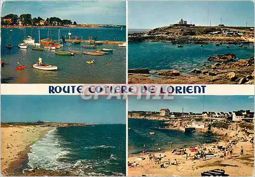 Cartes postales moderne Route Cotiere de Lorient
