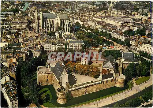 Cartes postales moderne Nantes Loire Atlantique Vue d'Ensemble du Chateau des Ducs de Bretagne