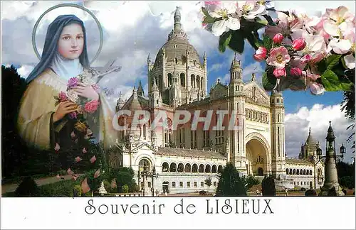 Cartes postales moderne Souvenir de Lisieux