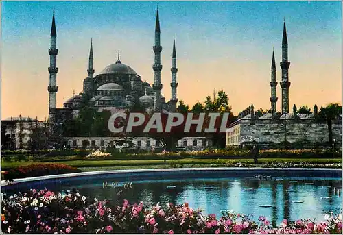 Cartes postales moderne Istanbul La Mosquee bleue