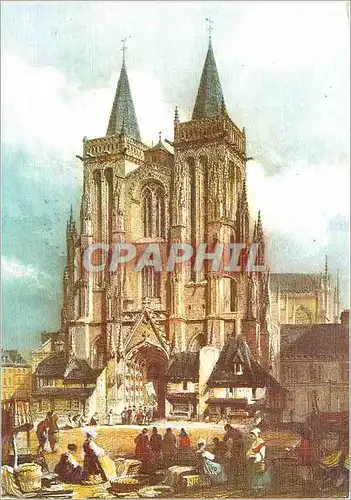 Cartes postales moderne Quimper La Cathedrale Rouargue