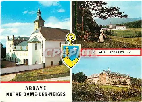 Cartes postales moderne Ababye ND des Neiges L'Esprit Saint appelle