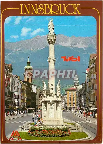 Cartes postales moderne Innsbruck Maria Theresien Strasse mit Annasaule