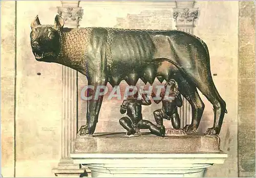 Moderne Karte Roma Musee du Capitole Le Louve du Capitole Bronze