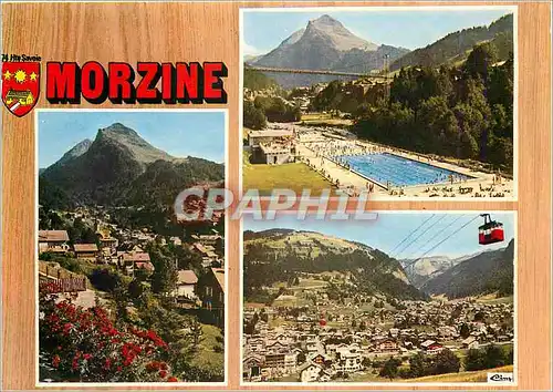 Moderne Karte Morzine Hte Savoie