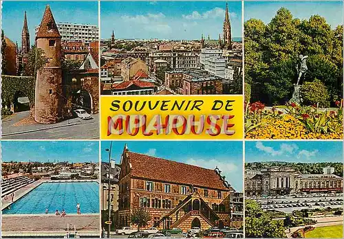 Cartes postales moderne Souvenir de Mulhouse